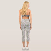 Leggings Capri Carrés pastel (Verso)