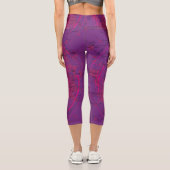 Leggings Capri Carte aérienne (Verso)