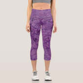 Leggings Capri Carte aérienne (Recto)