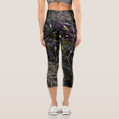 Leggings Capri Carte aérienne (Verso)