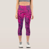 Leggings Capri Carte aérienne (Recto)