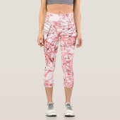 Leggings Capri Carte aérienne (Recto)