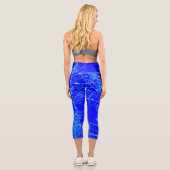 Leggings Capri Cartes aériennes Capri (Verso)