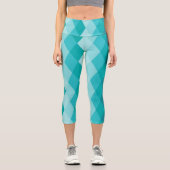 Leggings Capri Céramique bleue (Recto)