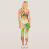 Leggings Capri Cercle-Cercles Capris haut taille (Verso)
