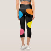 Leggings Capri Cercles colorés (Verso)