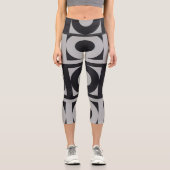Leggings Capri Cercles gris (Recto)