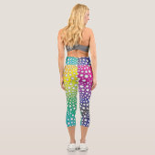 Leggings Capri Cercles Mandala 2 (Verso)