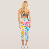 Leggings Capri Cercles Mandala 3 (Verso)