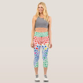 Leggings Capri Cercles Mandala 3 (Recto)