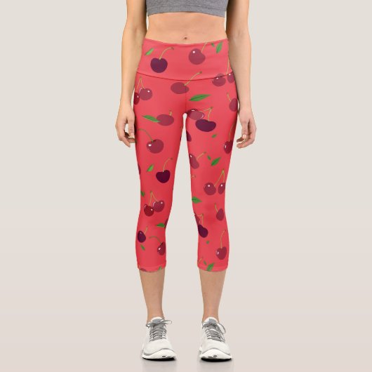 Leggings Capri Cerise 5 (Recto)