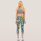 Leggings Capri Cerises (Recto)