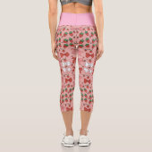 Leggings Capri cerises et fraises (Verso)