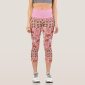 Leggings Capri cerises et fraises (Recto)