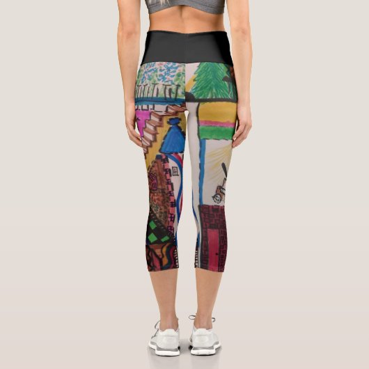 Leggings Capri Cette époque de style (Verso)