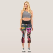 Leggings Capri Cette époque de style (Recto)