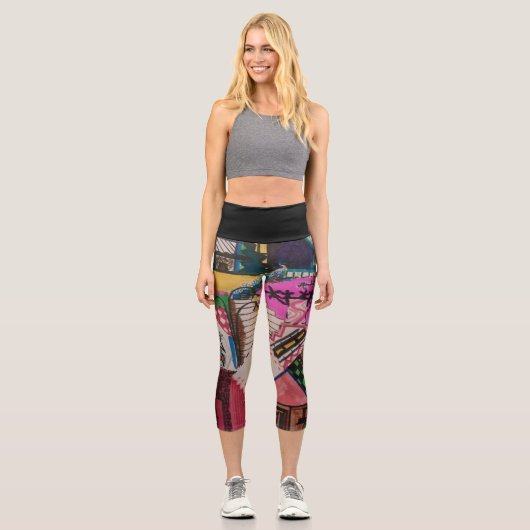 Leggings Capri Cette époque de style (Recto)