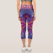 Leggings Capri Chakra du cœur  (Verso)
