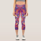 Leggings Capri Chakra du cœur  (Recto)
