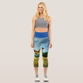 Leggings Capri Champ papillon (Recto)