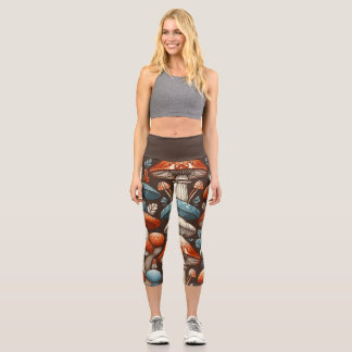 Leggings Capri Champignons Americana