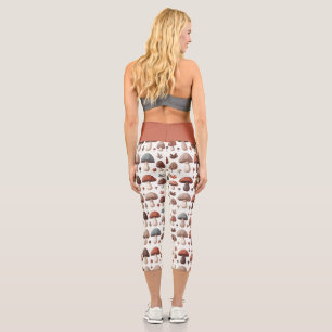 Leggings Capri Champignons en Marche