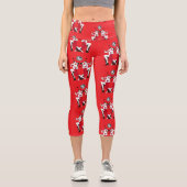 Leggings Capri Champions de danse de salle de bal (Recto)