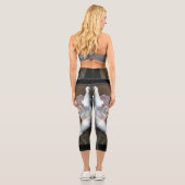 Leggings Capri Chat roux (Verso)
