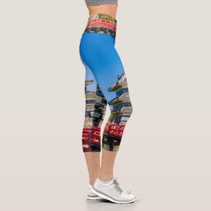Leggings Capri Château de Matsumoto et pont