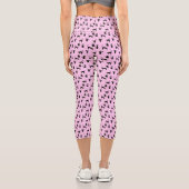 Leggings Capri Chats noirs mood (Verso)