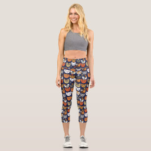 Leggings Capri Chats Partout Chat Personne