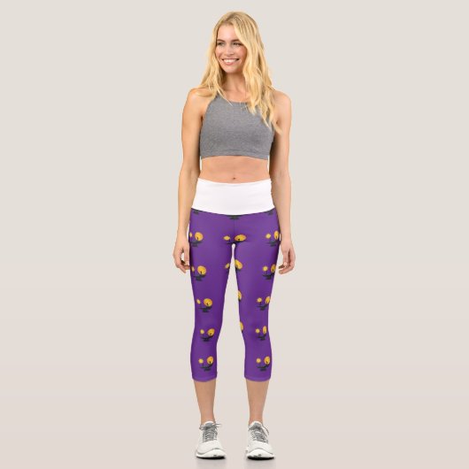 Leggings Capri Chaussettes d'équipage (Recto)