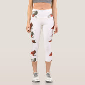 Leggings Capri Chaussures rouges vintages (Recto)