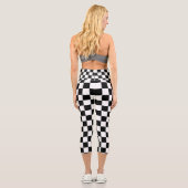Leggings Capri Checker Yoga Paint Capri HAMbyWG (Verso)