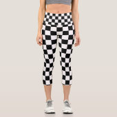 Leggings Capri Checker Yoga Paint Capri HAMbyWG (Recto)