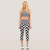 Leggings Capri Checker Yoga Paint Capri HAMbyWG (Recto)