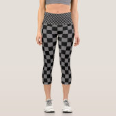 Leggings Capri Checker Yoga Paint Capri HAMbyWG (Recto)