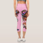 Leggings Capri CHIBI Baddie Doll (Verso)