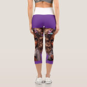 Leggings Capri CHIBI Méchante (Verso)