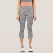 Leggings Capri Chic Capri Floral Gris (Recto)