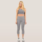 Leggings Capri Chic Capri Floral Gris (Recto)
