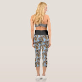 Leggings Capri Chickadee Songbird, Joli Espérant (Verso)