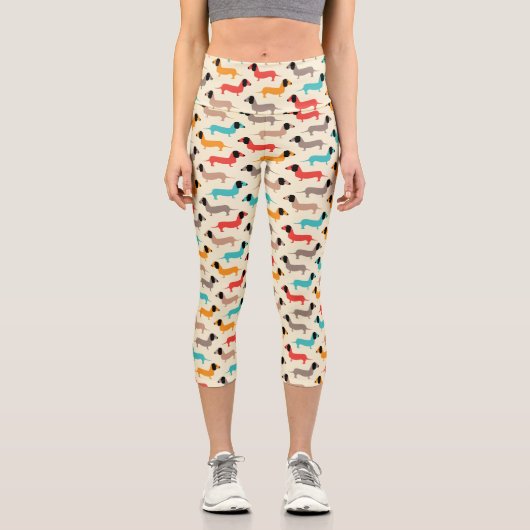 Leggings Capri Chiens de compagnie (Recto)