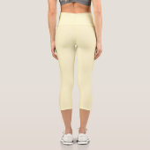 Leggings Capri chiffon citron (Verso)