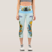 Leggings Capri Choosing Me, Embracing Me, Letting My Energy Bloom (Recto)