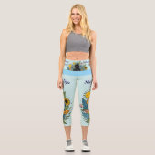 Leggings Capri Choosing Me, Embracing Me, Letting My Energy Bloom (Recto)