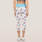 Leggings Capri Chose Une Chose Deux Chaussures Hoppy Motif (Verso)