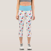Leggings Capri Chose Une Chose Deux Chaussures Hoppy Motif (Recto)