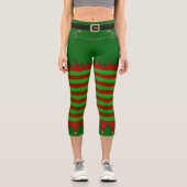 Leggings Capri Christmas Elf (Recto)