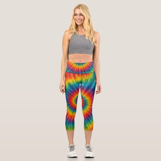 Leggings Capri Chromatic Vortex (Recto)